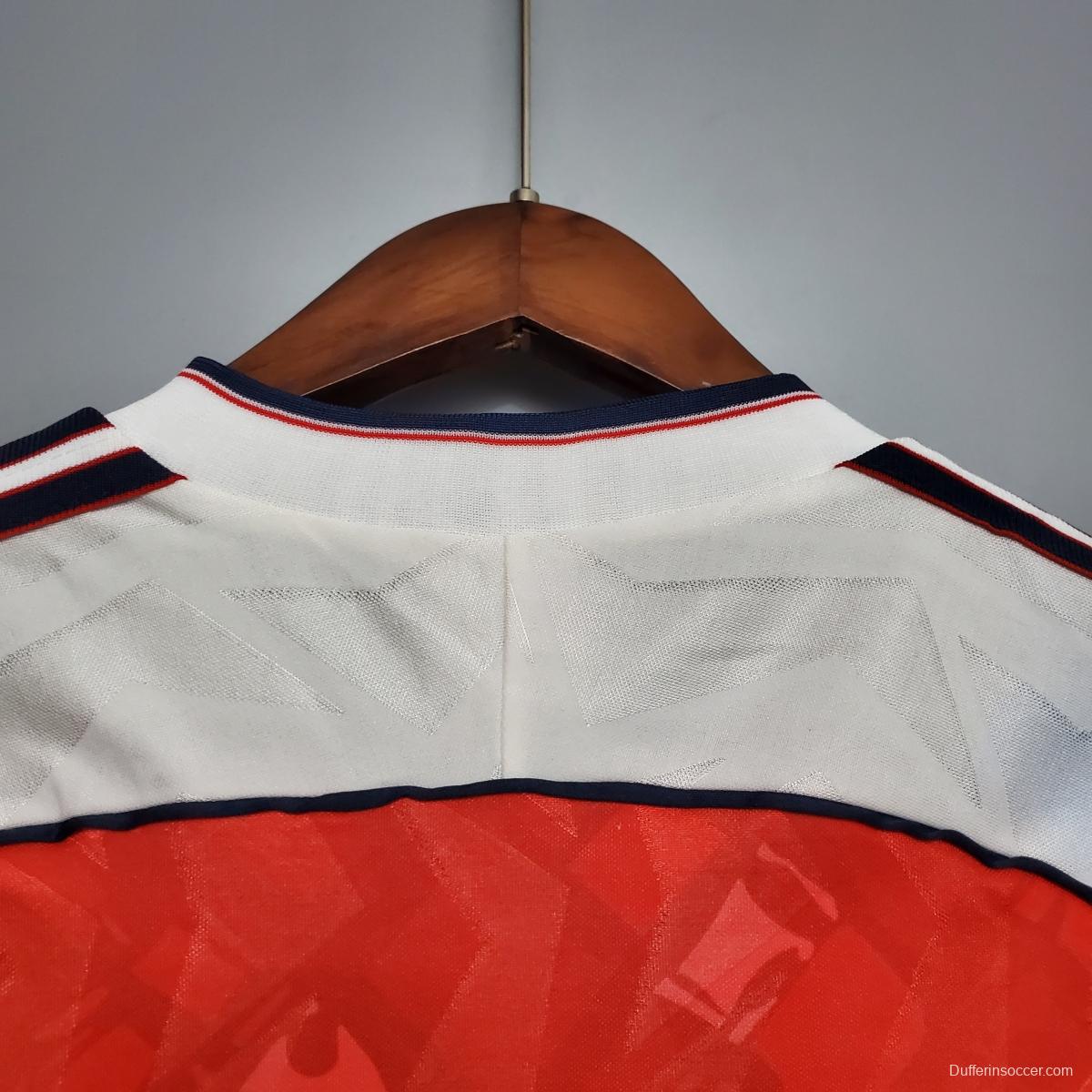 Retro 90/92 Arsenal home Soccer Jersey