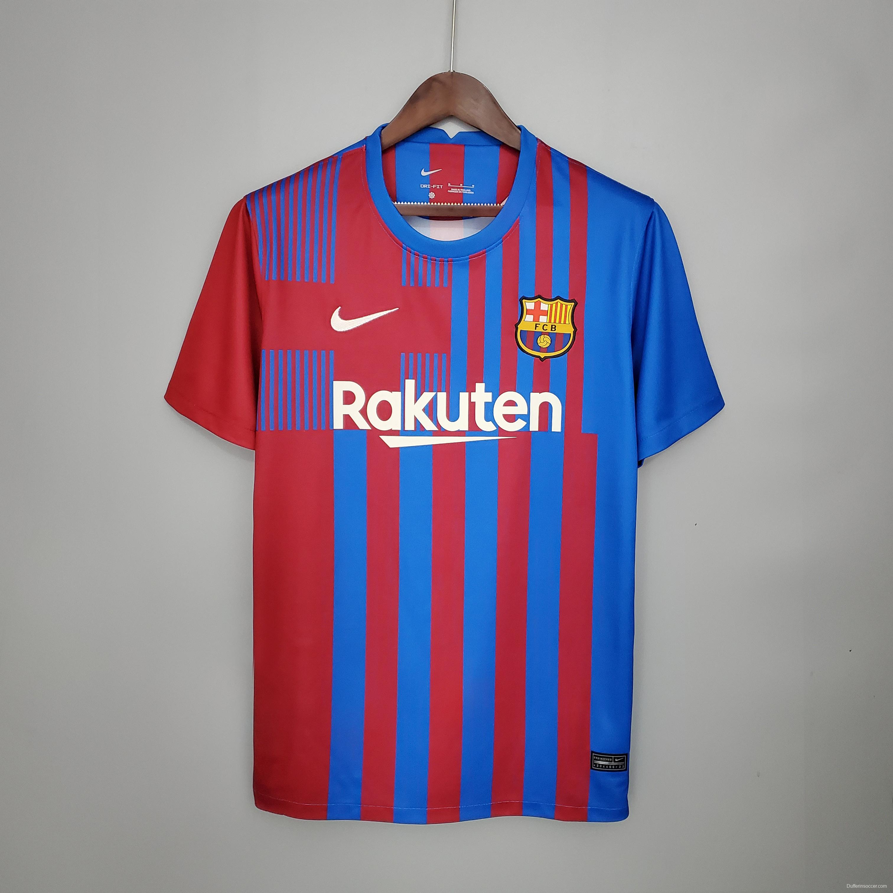 Retro 21/22 Barcelona Home Jersey