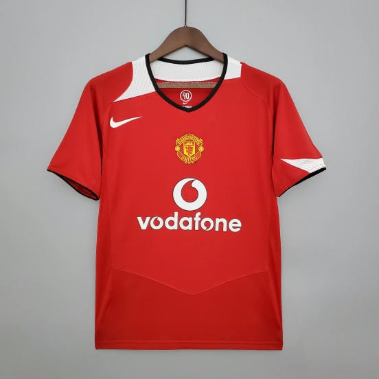 Retro Manchester United 04/06 home Soccer Jersey