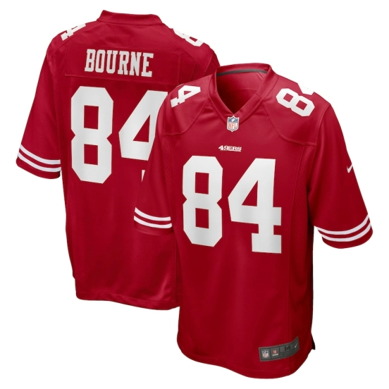 Men's Kendrick Bourne Scarlet Player Limited Team Jersey