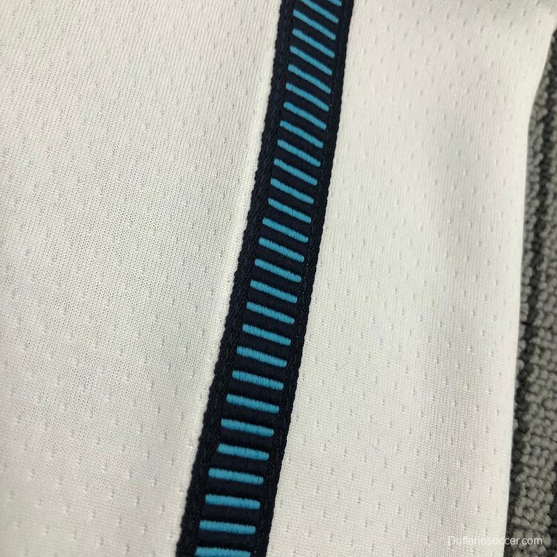 Thai Version Men's Kevin Durant White USA Basketball Player Jersey