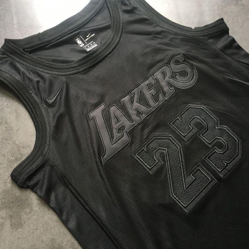 Men's LeBron James Gray Retro Classic Team Jersey
