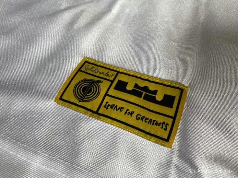 Men's LeBron James White Retro Classic Team Jersey