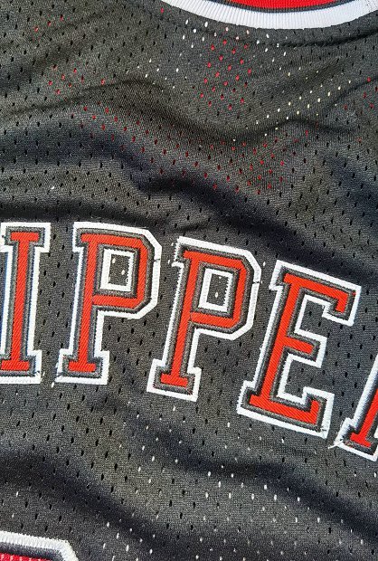 Men's Scottie Pippen Black Retro Classic Team Jersey