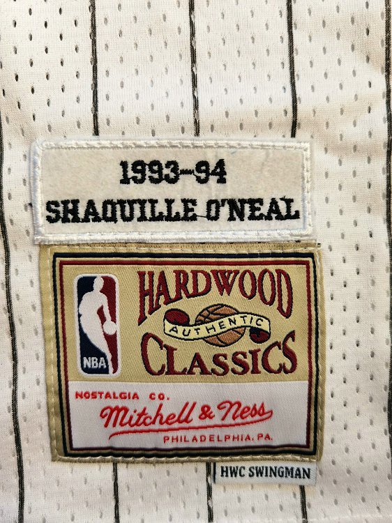 Men's Shaquille O'Neal White Retro Classic Team Jersey