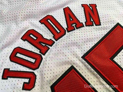 Men's Michael Jordan White Retro Classic Team Jersey