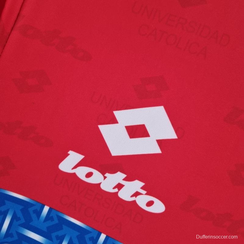 Retro 1996 Deportivo Universidad Católica Third Away Soccer Jersey