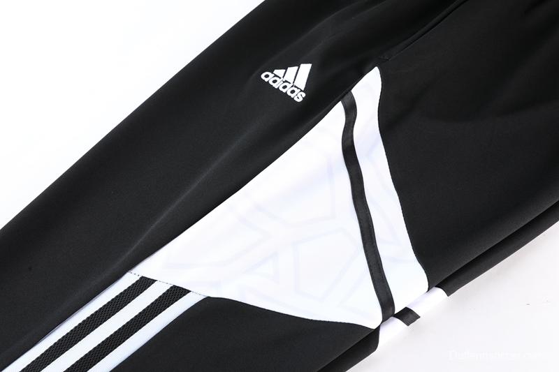 22./23 Adidas Black Half Zipper Tracksuit