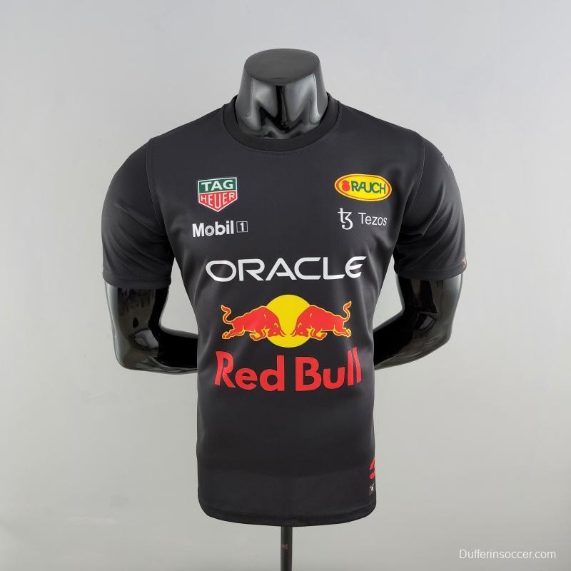 2022 F1 Red Bull Black Jersey #0001