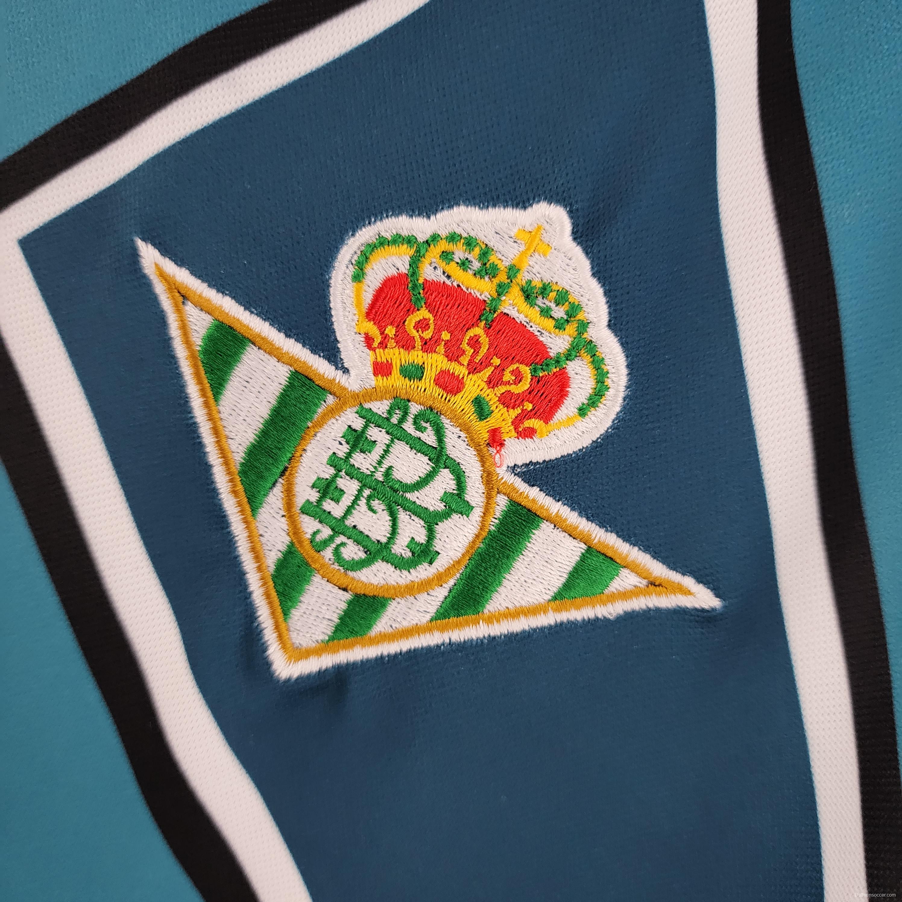 Retro 95/97 Real Betis Away Soccer Jersey