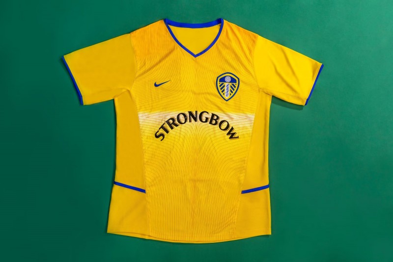 Retro 02/03 Leeds United Third Yellow Jersey
