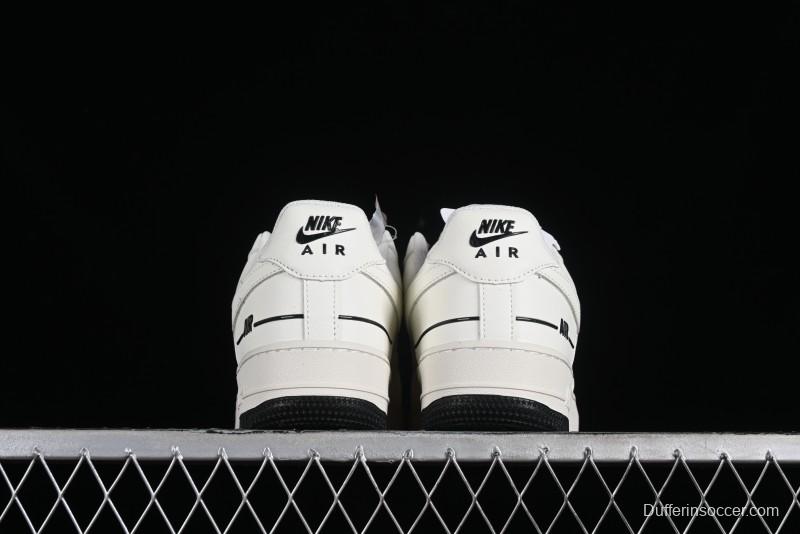 Nike Air Force 1 '07 Low Casual Sneakers with 3M Reflective Swoosh and Full-Length Air Cushion - CJ1379-602