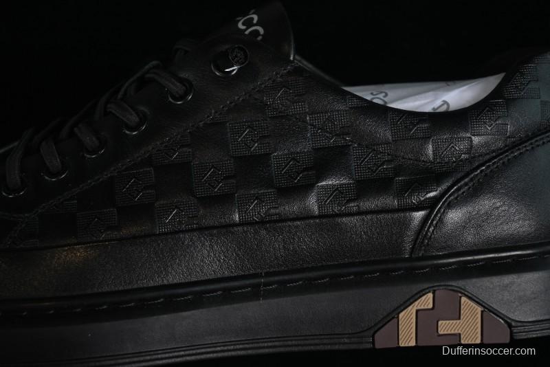 ECCO Soft 7 Classic Slip-On Loafers with Mosaic Pattern - 63231601001