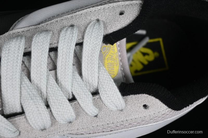 Vans OG Classic Slip-On Acid Wash Retro Grey Black Skate Shoes - VN0009QCGRY