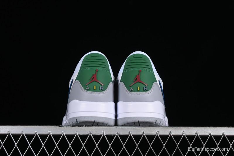 Nike Air Jordan Legacy AJ312 Low Strap Triple Fusion Sneakers - CD9054-140