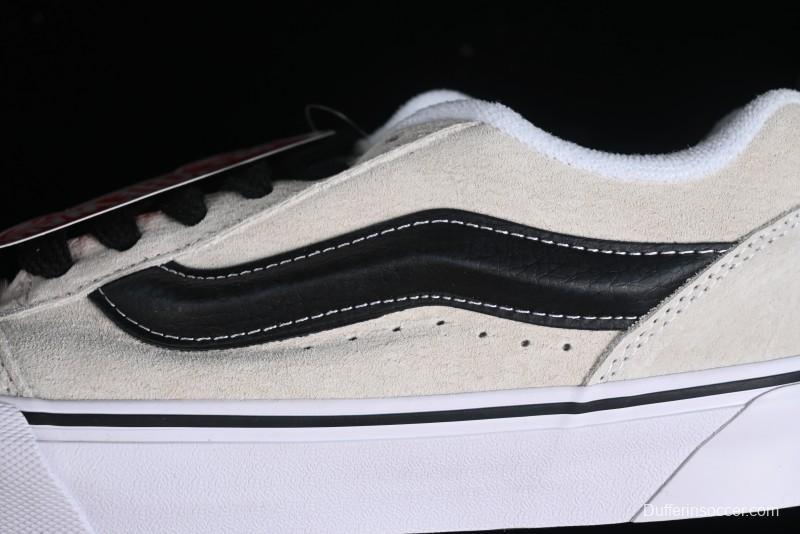 Vans Classics Knu Skool Retro Sneakers with Thick Tongue and Oversized Toe - VN0009QC02Y