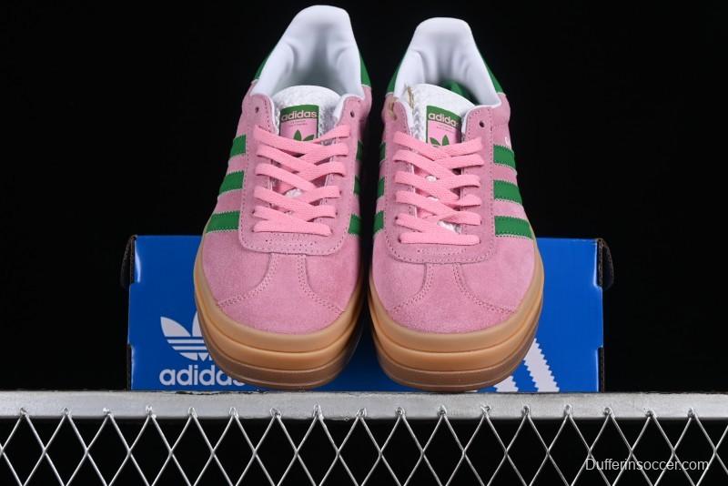 Adidas Originals Gazelle Bold Low-Top Sneakers with Thick Sole for Casual Wear - IE0420