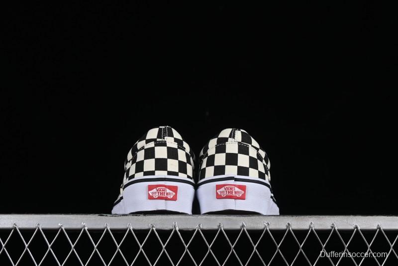 Vans Authentic Golden Coast Classic Checkerboard Slip-On Canvas Shoes - VN0A4BV4R6R