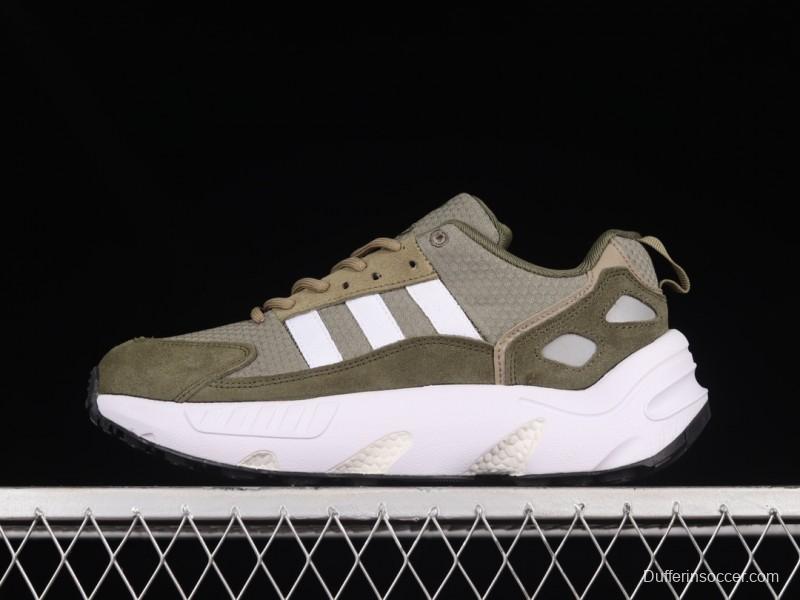 Adidas Originals ZX 22 Boost Retro Running Shoes with Full-Length BOOST Cushion - GX2040