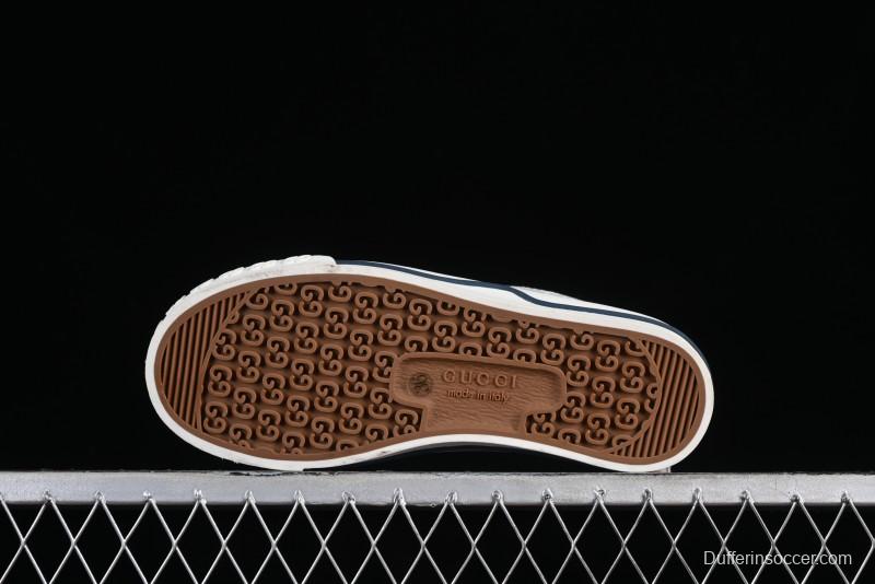 Gucci Tennis 1977 Print Sneaker Retro Casual Sports Canvas Shoes - 02JPO9064