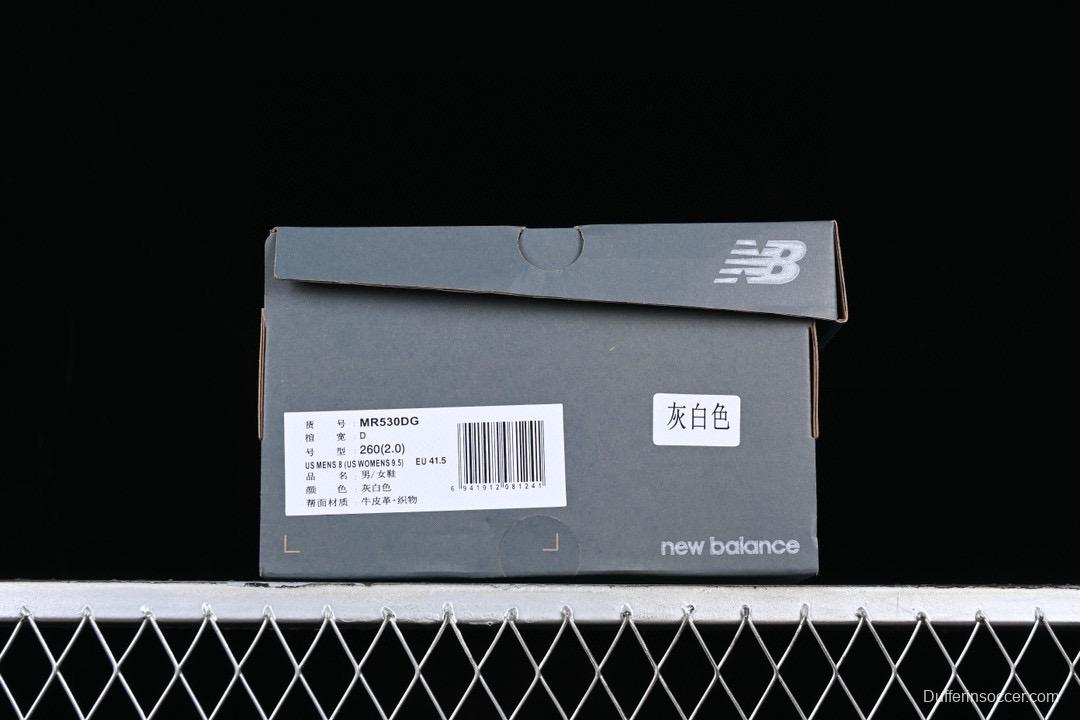 New Balance 530 Series Leather Distressed Retro Casual Running Shoes - MR530DG