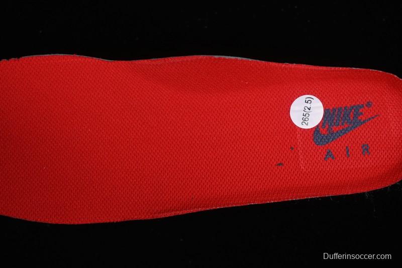 Nike Air Force 1 '07 Low White Blue Red Casual Shoes - CZ9164-100