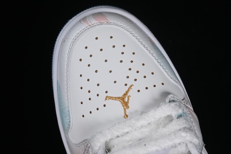 Nike Air Jordan 1 Low AJ1 Chinese New Year Limited Edition New Chinese Style Custom Steam Puppet - Third Prince Ao Bing Low Top Casual Sneakers FN8901-164