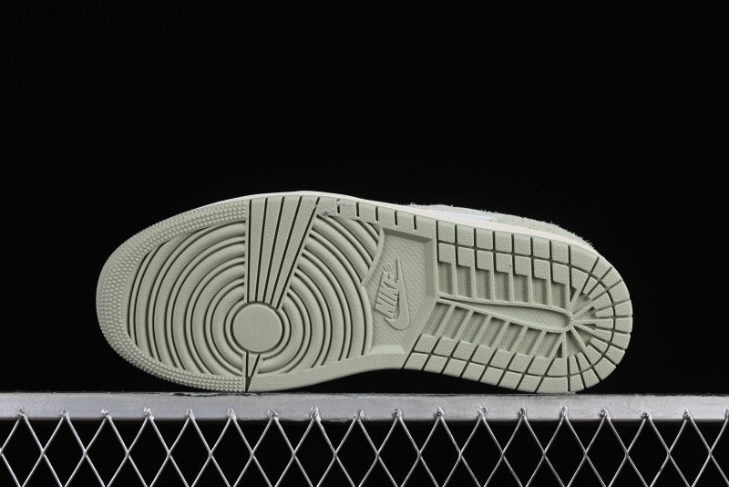 Nike Air Jordan 1 Low AJ1 Apple White Green Low-Top Lifestyle Basketball Shoes - FN5214-131