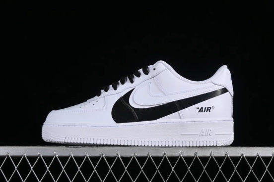 Nike Air Force 1 '07 Low Casual Sneakers with Double Swoosh Design - DD8959-100