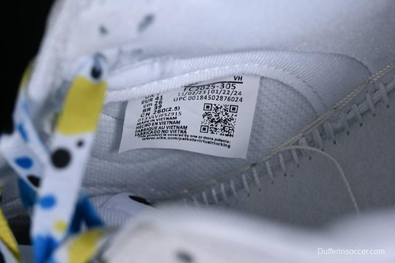 Nike SB Dunk Low Color Ink Splash Anniversary Custom Low-Top Casual Skate Shoes - FC2025-305