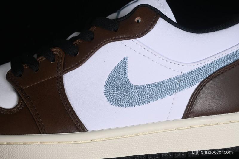 Nike Air Jordan 1 Low AJ1 Casual Lifestyle Sneakers - FQ7832-142