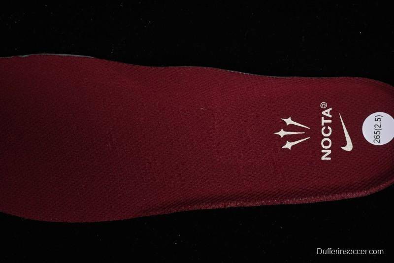 Nike Nocta x Nike Air Force 1 '07 Low Casual Sneakers with 3M Reflective Details and Full-Length Air Cushion - NO0224-022