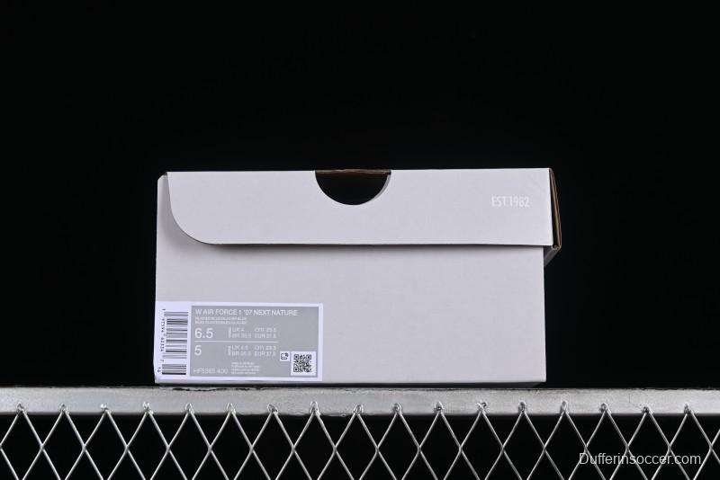 Nike Air Force 1 '07 Low Casual Sneakers with Full-Length Air Cushion - HF5385-400