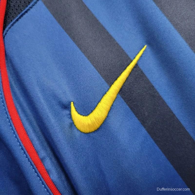 04/05 Retro Barcelona Away Jersey