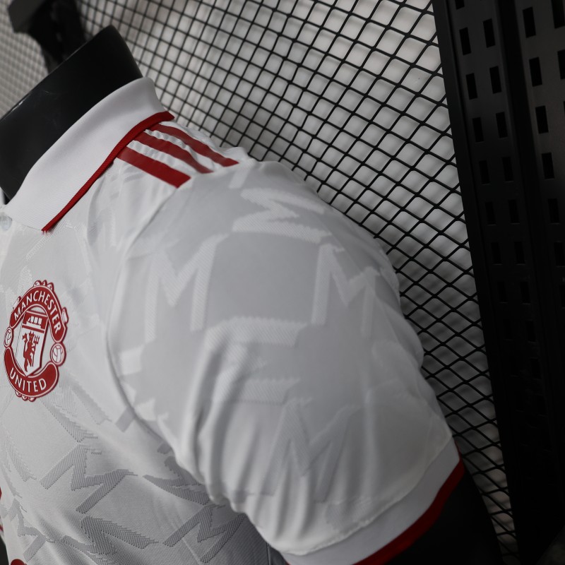 Player Version 25/26 Manchester United White Special Jersey