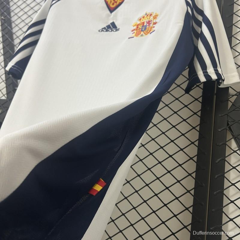 1998 Retro Spain Away Jersey