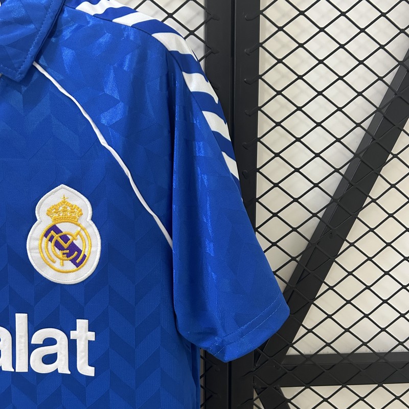 86/88 Retro Real Madrid Away Jersey