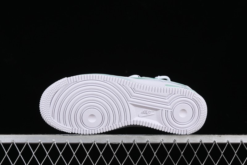 Nike Air Force 1 '07 Low Anime Themed Custom Swoosh Strap Casual Sneakers - ZH0316-023