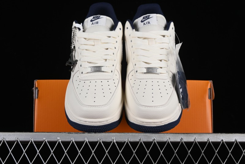 Nike Air Force 1 '07 Low LV Collaboration - Off White Double Swoosh Casual Sneakers - XZ6188-002