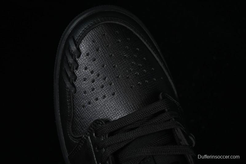 Nike Air Jordan 1 Low "Method of Make" Casual Sneakers with Woven Design - FN5032-007