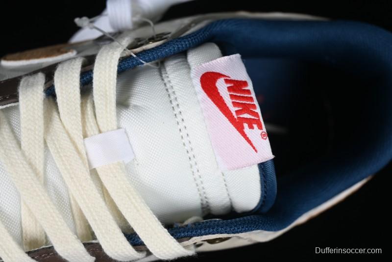 Nike SB Dunk Low Panda Prank Pioneer Knight Survival Beige Brown SB Strap Low Top Casual Skate Shoes - DD1391-400