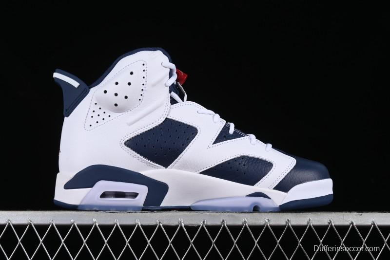 Nike Air Jordan 6 Retro "Olympic" Basketball Shoes - CT8529-164