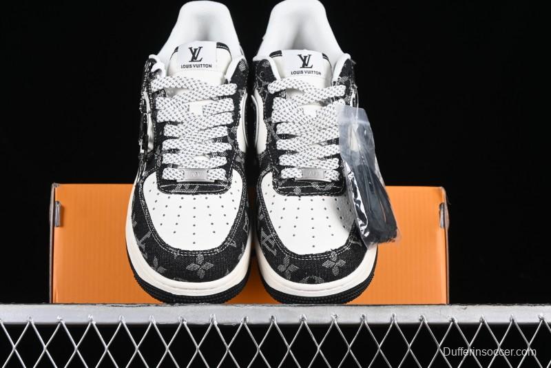 Nike Air Force 1 '07 Low LV Collaboration - Starry Night Black Low-Top Casual Sneakers - SJ2088-002