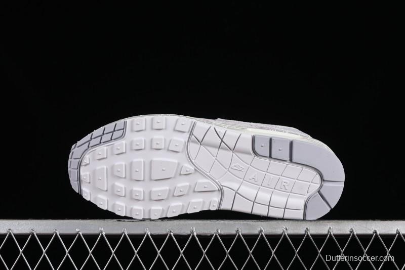 Nike Air Max 1 Retro Running Shoes with Half-Sole Air Cushion - FZ2149-100