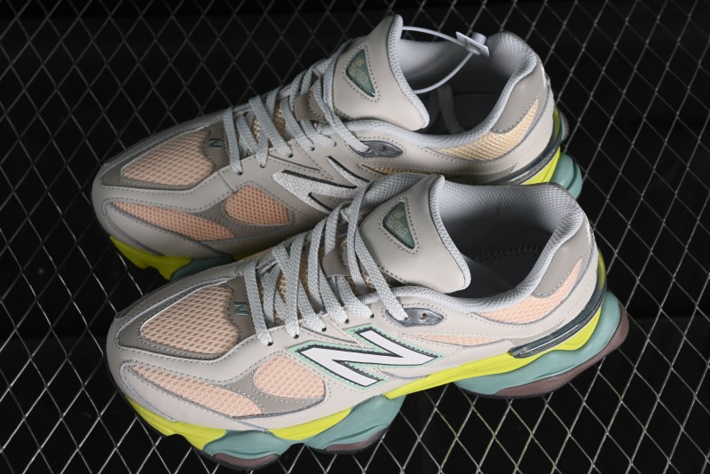New Balance Joe Freshgoods x New Balance 9060 Retro Casual Running Sneakers with ABZORB Cushioning - U9060GCB