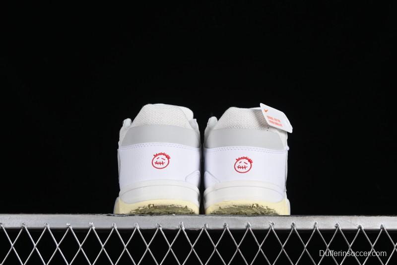 Nike Travis Scott x Jordan Cut The Check AJ1 Basketball Shoes with Velcro Strap - FZ8117-003
