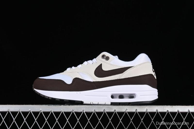 Nike Air Max 1 Retro Running Shoes with Half-Sole Air Cushion - DZ2628-004