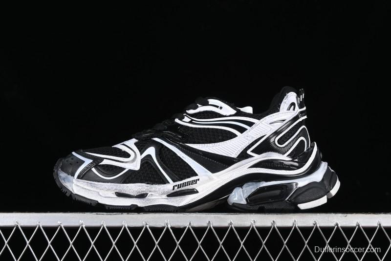 Balenciaga Runner Kith Four Color Retro Casual Shoes - W3RXP0213