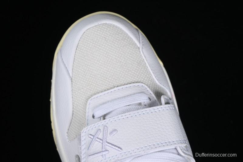 Nike Travis Scott x Jordan Cut The Check AJ1 Basketball Shoes with Velcro Strap - FZ8117-003