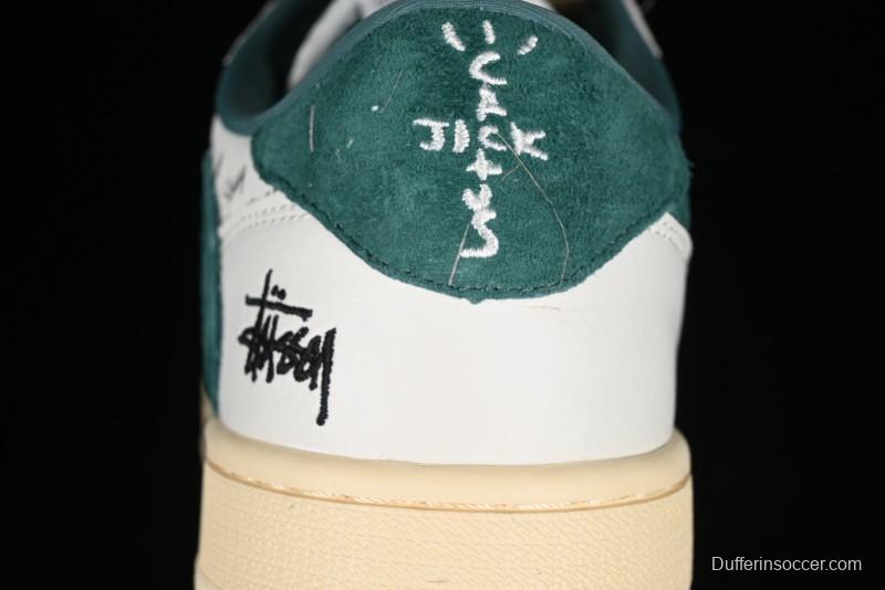 Nike Travis Scott x Fragment Design x Air Jordan 1 Low OG SP AJ1 Retro Sneakers with Unique Collaboration Details - YQ2088-669